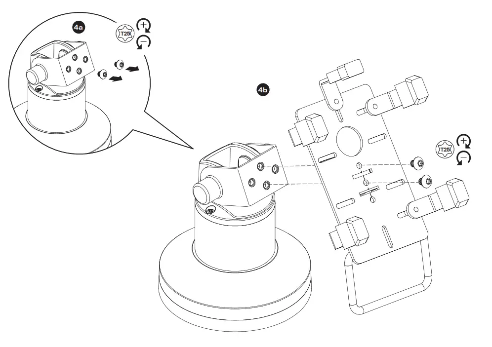 Innovative Design Works PTS 04 UNIV Universal Payment Terminal Stand - FIG7