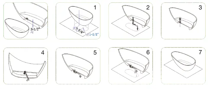 THE-HOME-DEPOT-UCW54326737-69-Inch-Stone-Resin-Flatbottom-Solid-Surface-Freestanding-Non-Whirlpool-Soaking-Bathtub-fig-2