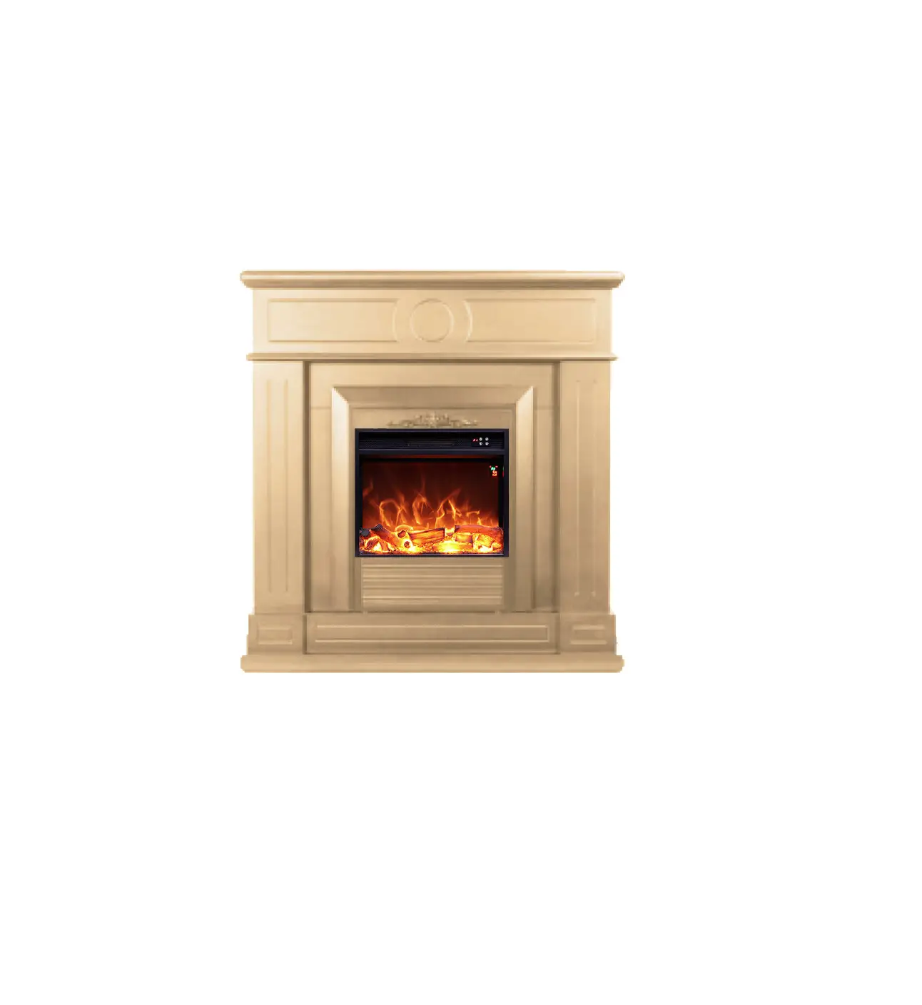 Mpc Cornice-camino-lipari Cream White Frame For Electric Fireplace Instructions