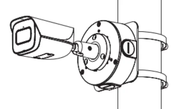BURG WACHTER BWNC 442FBIF AI 4MP IP Bullet Camera with IR LEDs - Connectors 1