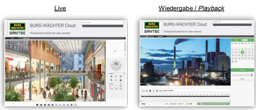 BURG WACHTER BWNC 442FBIF AI 4MP IP Bullet Camera with IR LEDs - Connectors 6