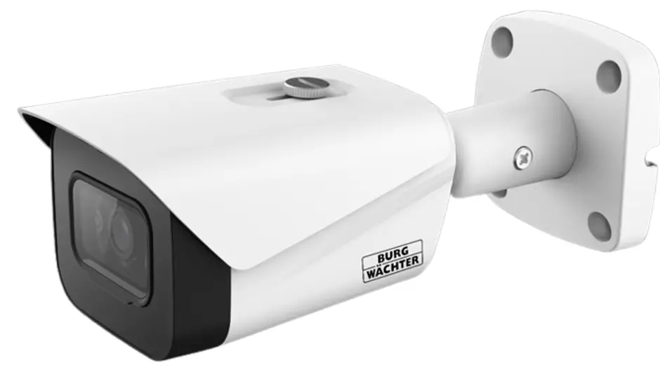 BURG WACHTER BWNC 442FBIF AI 4MP IP Bullet Camera with IR LEDs - QR