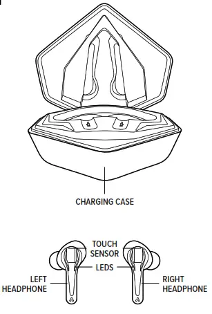 speedlink SL 860200 BK Gaming True Wireless In Ear Headphones