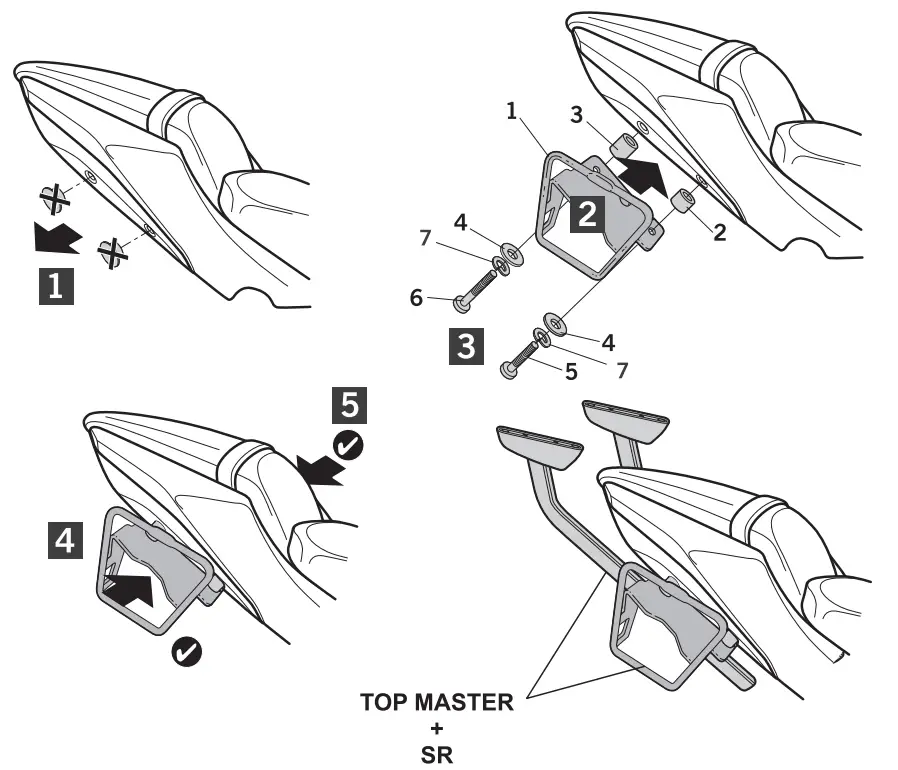 SHAD K0Z667SR Kawasaki Z650 17 - fig