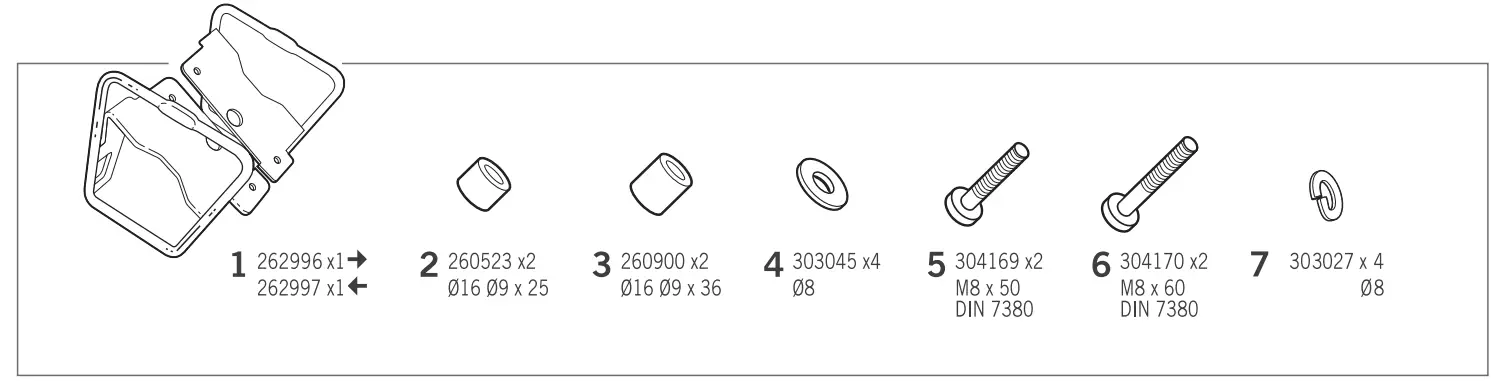 SHAD K0Z667SR Kawasaki Z650 17