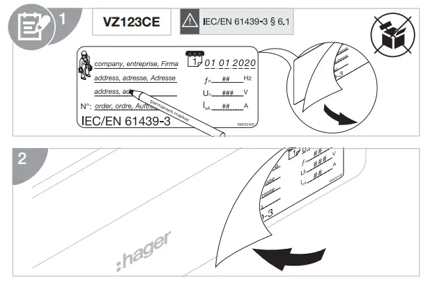 hager GDx13x Gamma 13 - Fig 3