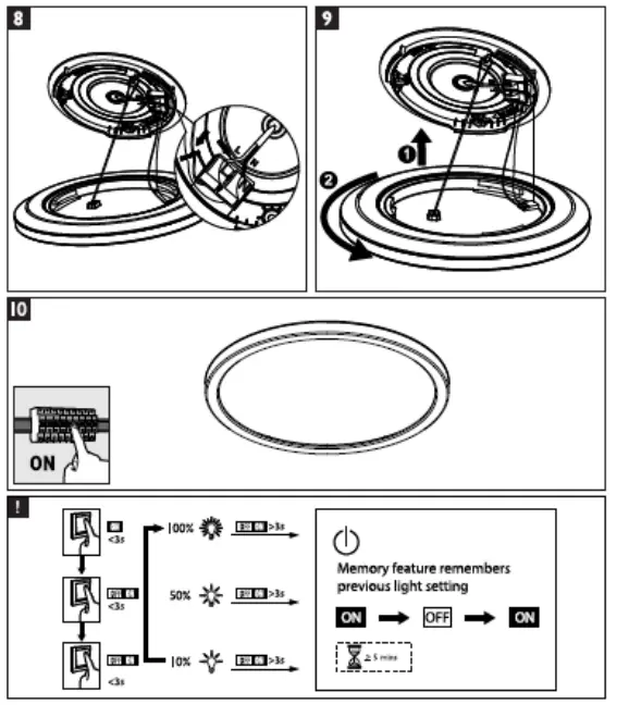 PHILIPS CL550 SuperSlim LED Ceiling Light-3