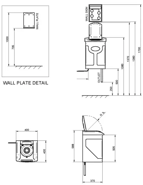 Wall Mounted Model