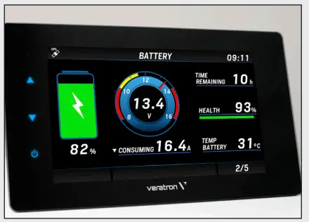 veratron VMH 70 Marine Display - Fig 3