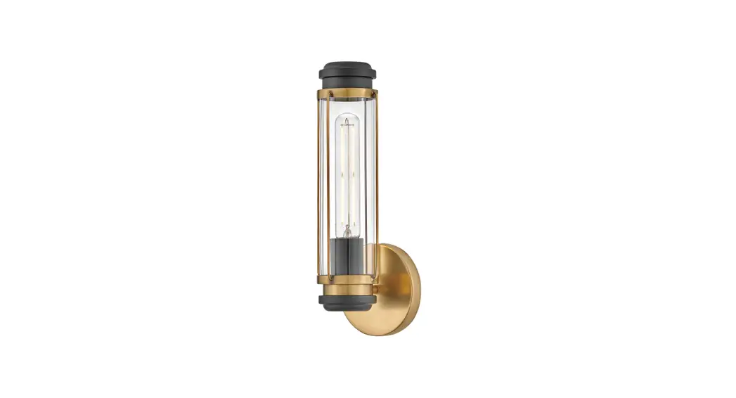 Hinkly 53180 Masthead 14 Tall Bathroom Sconce With Clear Glass Installation Guide