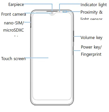 N80 (Nubia 8011) Smartphone User Guide - Phone