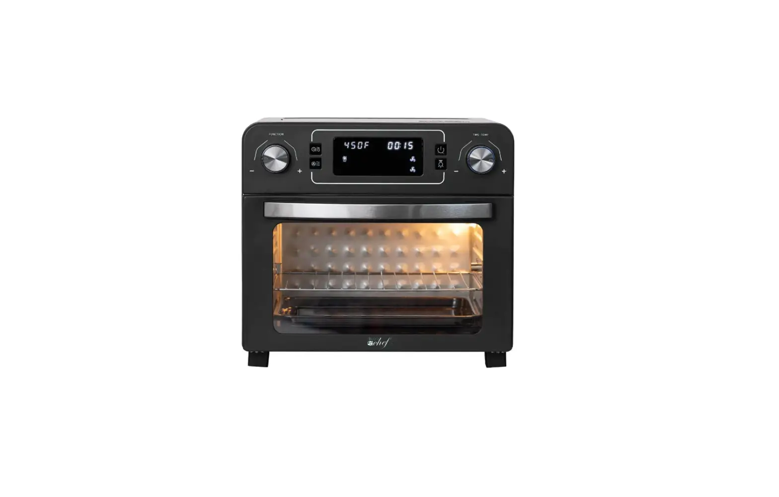 Deco Chef Dgtqairred 120v 60hz 1700w 24 Qt Toaster Oven Air Fryer Instruction Manual