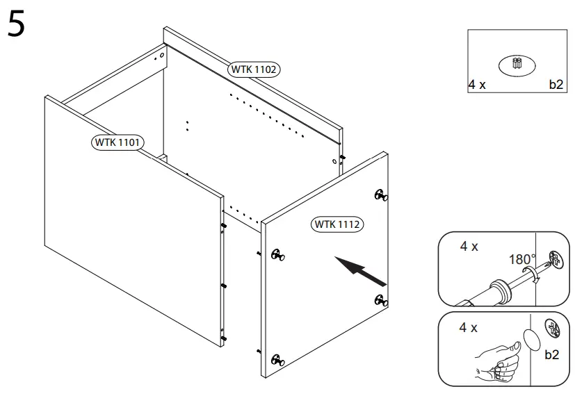 WASHTOWER WSUS60-10-S Base Cabinet-FIG13