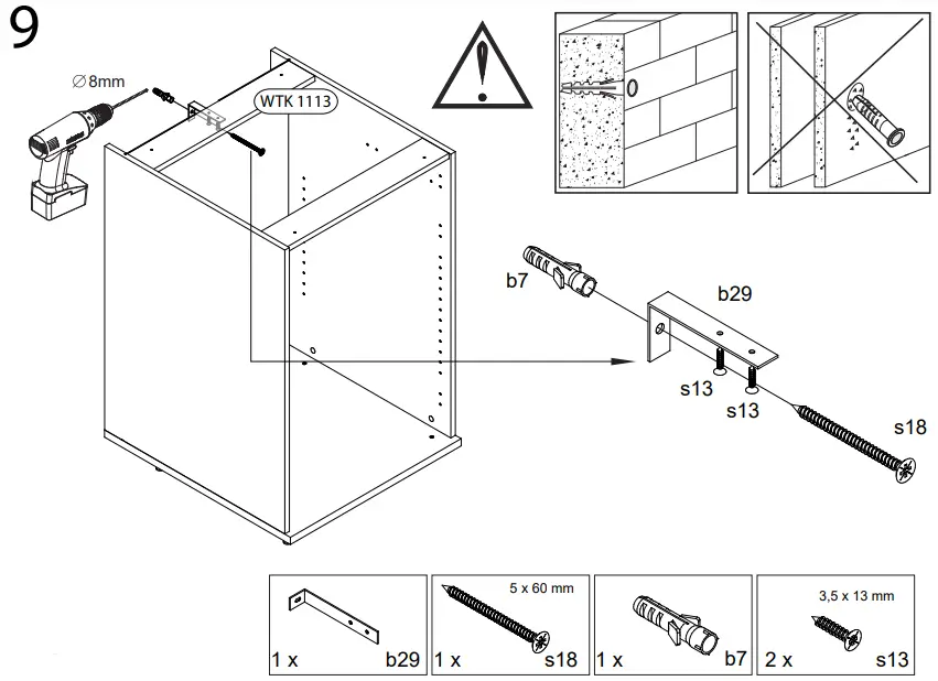 WASHTOWER WSUS60-10-S Base Cabinet-FIG17