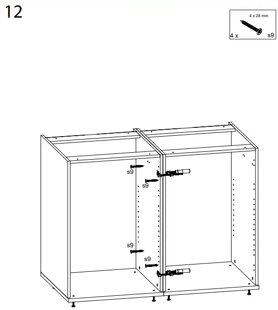 WASHTOWER WSUS60-10-S Base Cabinet-FIG21