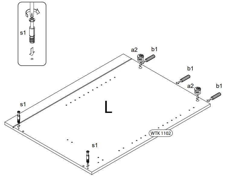 WASHTOWER WSUS60-10-S Base Cabinet-FIG8