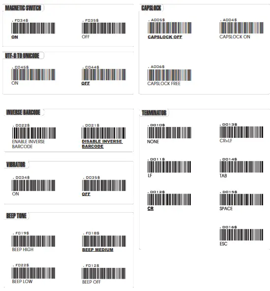 MARSON MT8210P 2D Handheld Barcode Scanner - bar5