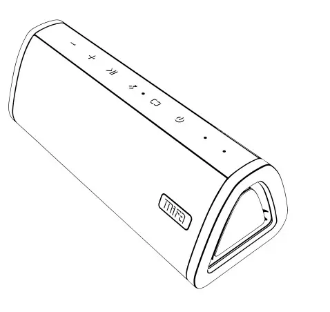 mifa A10 Portable Bluetooth Speaker 360° Stereo - Bluetooth Connection