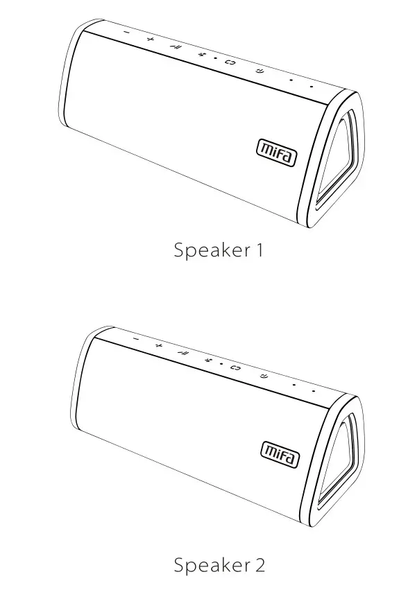 mifa A10 Portable Bluetooth Speaker 360° Stereo - True Wireless StereoFunction