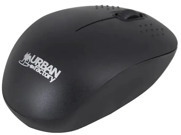 URBAN factory UBFWMB01UF 2.4GHz Wireless Mouse Ambidextrous