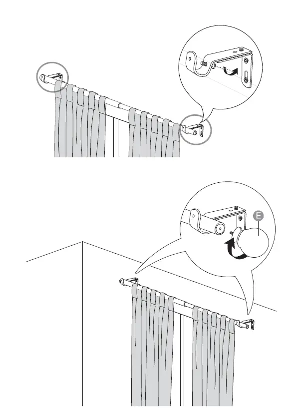 amazon-basics-B07Q2RCWRP-5-8 Inch-Curtain-with-Finials-Instruction-fig-7