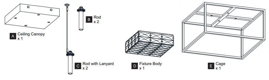 Quoizel-PCDZ1716MBK-Dazzle-LED-16-Inch-Matte-Black-Semi-Flush-fig-2