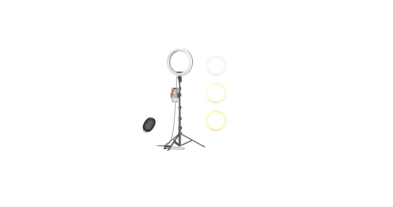 Erligpowht Zbdtz-10c-01 Selfie Ring Light With Tripod Stand User Guide