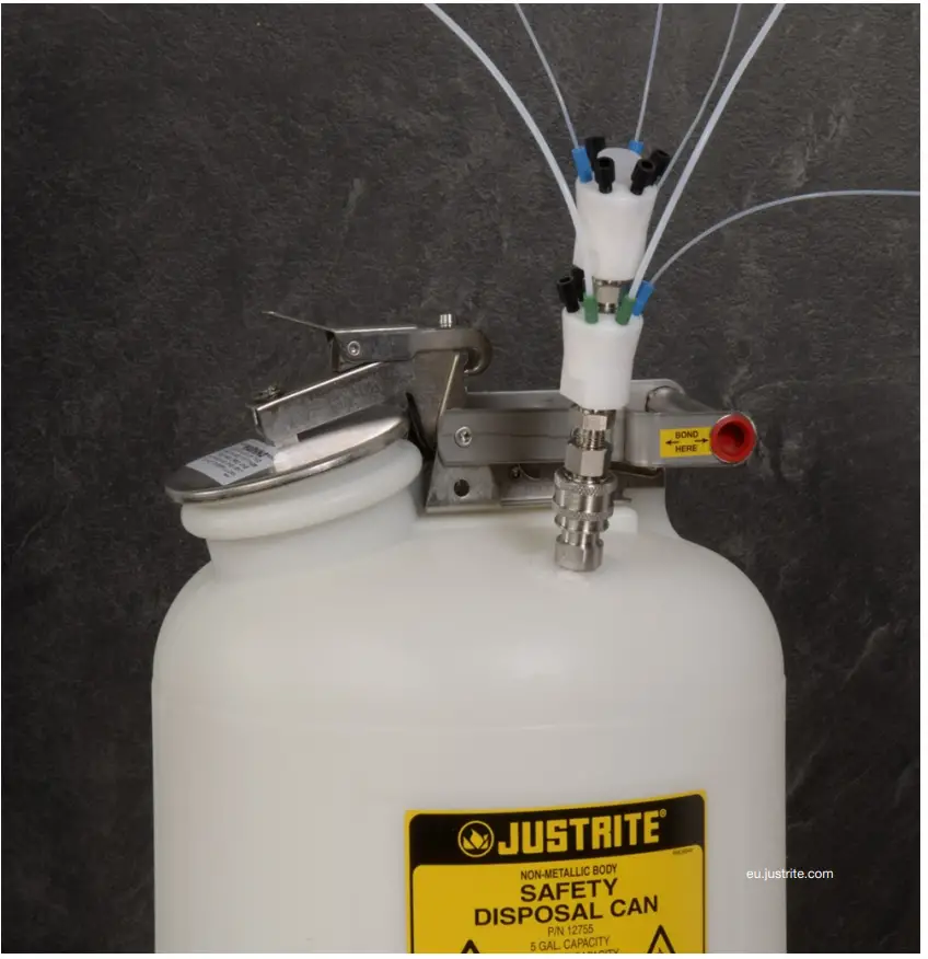 HPLC PTFE Manifolds Disposal Containers