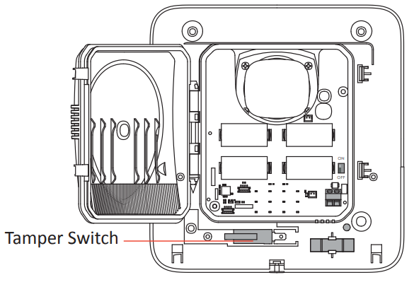 HIKVISION DS-PS1-E-WB Wireless External -Tamper Switch