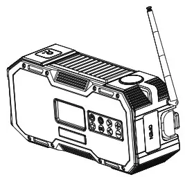 Jiayin Nuoxin DF 587 Emergency Radio - How to use bluetooth speakers 5