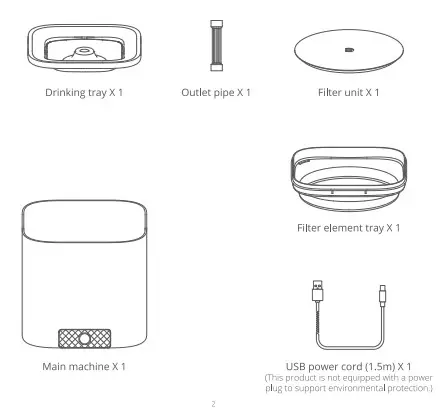 PETKIT P4103 Eversweet Solo Smart Pet Drinking Fountain-