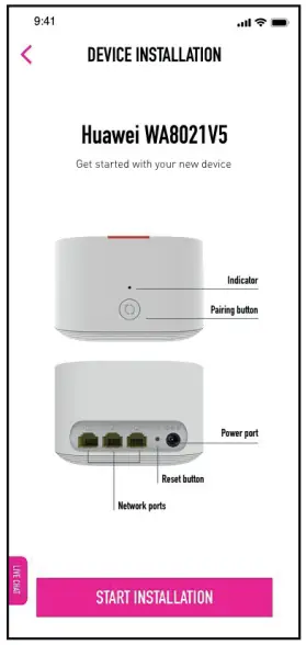 How To Install New Huawei Mesh Devices
Via The Time Internet App