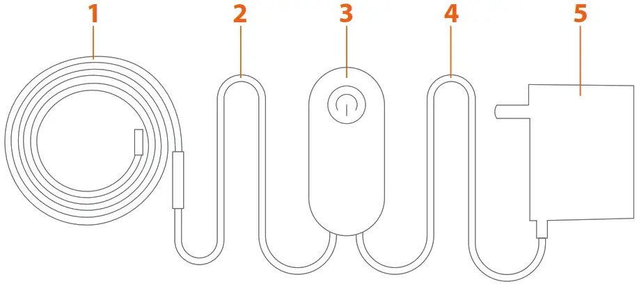 NEXXT SOLUTIONS Smart WiFi LED Light Strip Starter Kit - Product overview