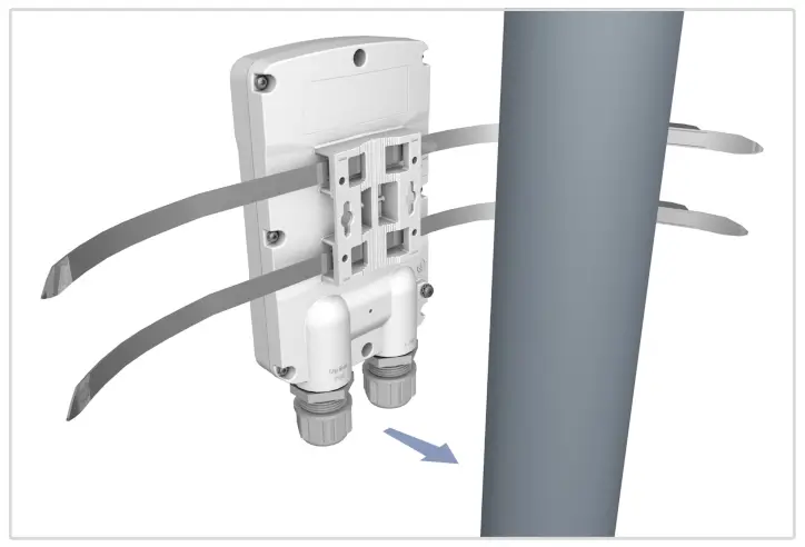 Edge-corE MLTG-CN 60 GHz Access Point - Mount on a Pole