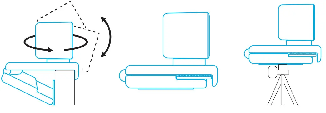 ANKER A3361 PowerConf C300 Full HD Webcam - Mounting on a Tripod