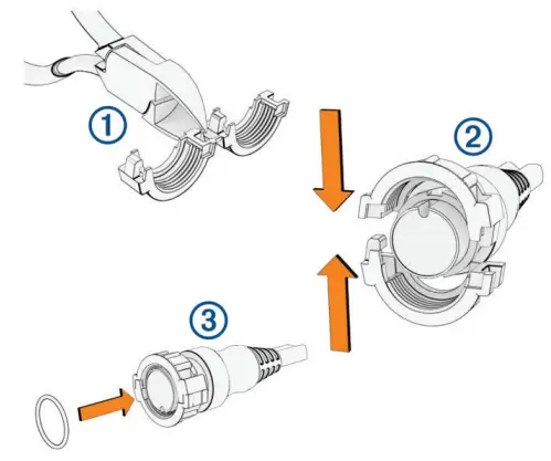 GARMIN ECHOMAP UHD2 6 Inch Chartplotters - Rings on the Cables