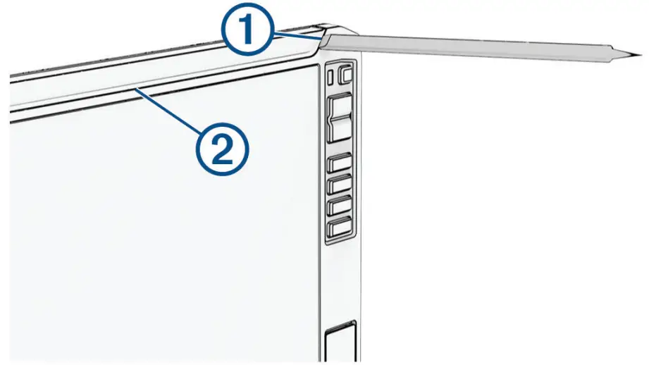 GARMIN ECHOMAP UHD2 6 Inch Chartplotters - plastic to carefully