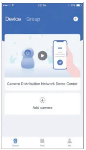 TAVINI Y4C ZA 2MP HD 1080p IP Wireless 3D Tracking Mini Camera - app1