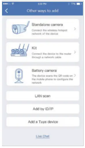 TAVINI Y4C ZA 2MP HD 1080p IP Wireless 3D Tracking Mini Camera - app13