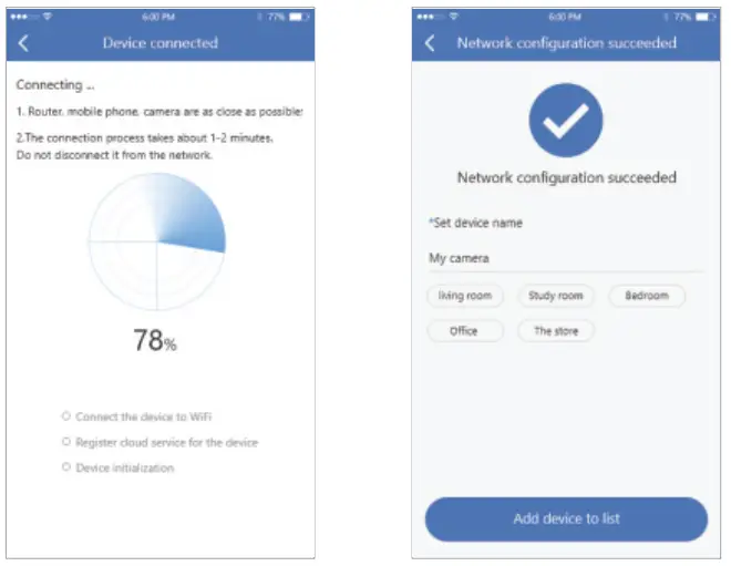 TAVINI Y4C ZA 2MP HD 1080p IP Wireless 3D Tracking Mini Camera - app7