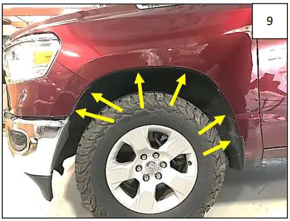 AXC-C0001-Defender-Fender-Flares-for-2019-Up-Dodge-Ram-1500-FIG 10