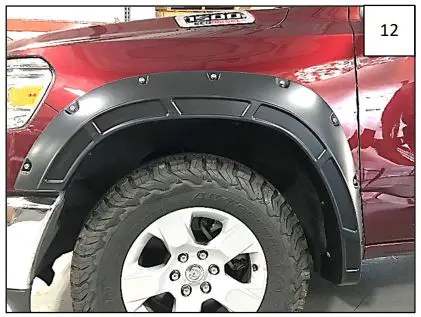 AXC-C0001-Defender-Fender-Flares-for-2019-Up-Dodge-Ram-1500-FIG 13