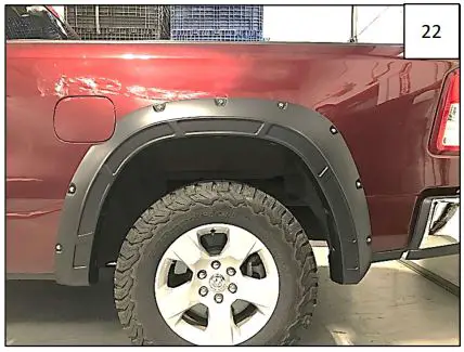 AXC-C0001-Defender-Fender-Flares-for-2019-Up-Dodge-Ram-1500-FIG 23