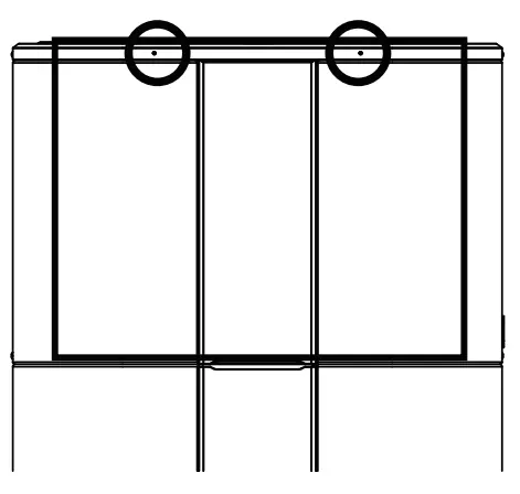 Installing duct adaptor (Inlet)