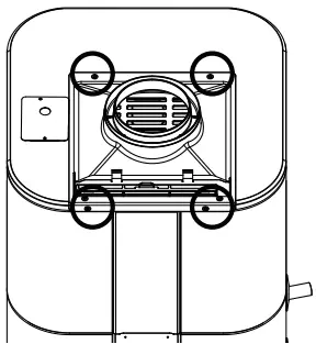 Installing duct adaptor (Inlet)