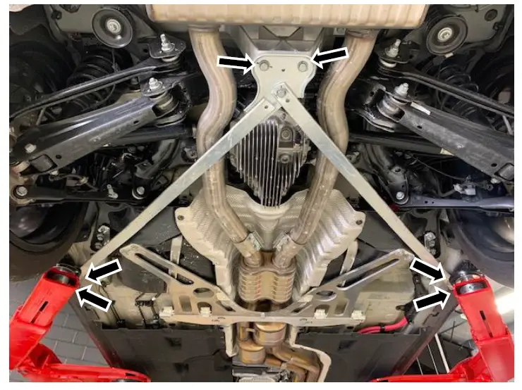 D660-0086 Free Flow Axle Back Exhaust 2