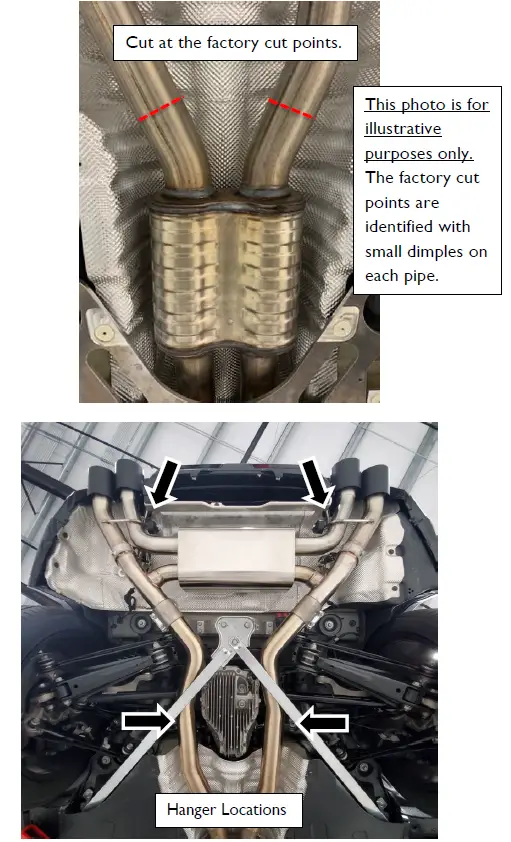 D660-0086 Free Flow Axle Back Exhaust 3