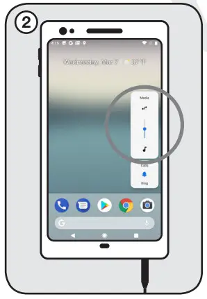 Rockville RAM-BT V2 series Pro Audio Speaker- Controls 2