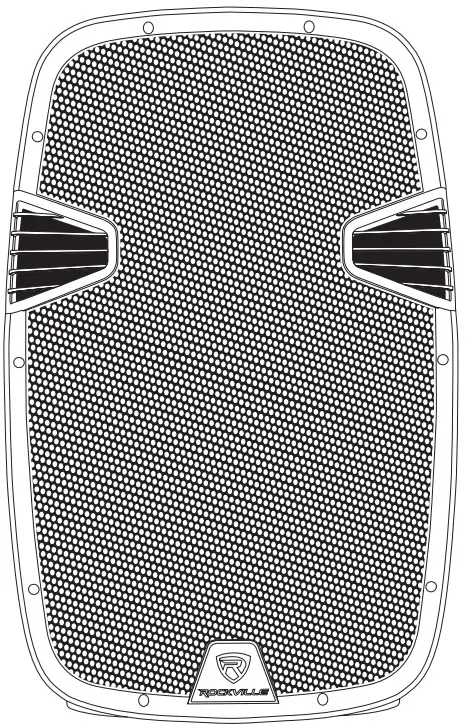 Rockville RAM-BT V2 series Pro Audio Speaker