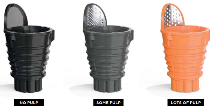 NINJA JC101 Cold Press Pro Compact Powerful Slow Juicer with Total Pulp Control - 8